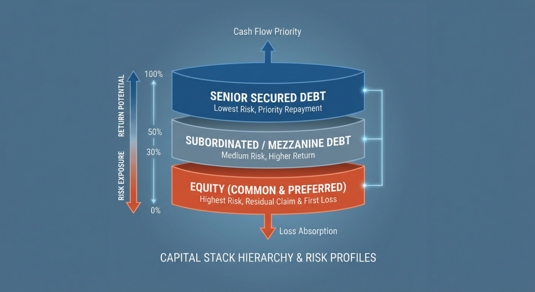 Capital Stack Position & Subordination: How Repayment Priority Shapes ...